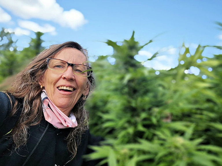 Me in a field cropped clean